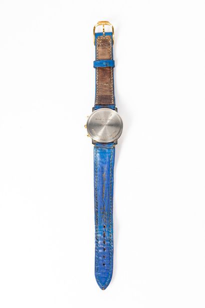 null BAUME & MERCIER, Geneva.

Ladies' wristwatch with steel and gilt metal case.

White...