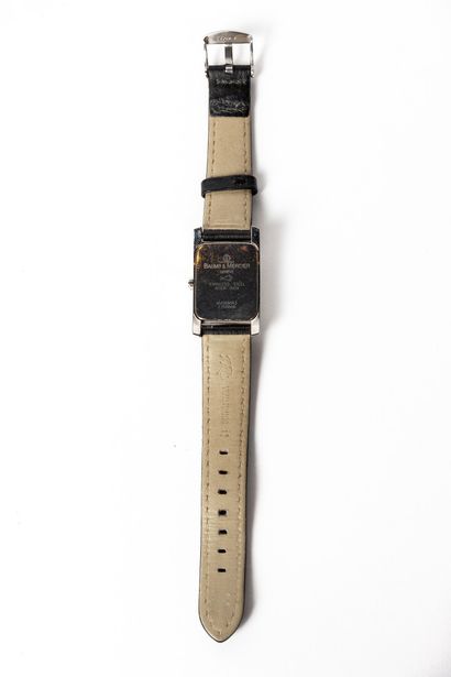 null BAUME & MERCIER, Geneva.

Men's or mixed wristwatch, "Hampton" model, with rectangular...