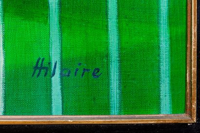 null Camille HILAIRE (1916-2004).

Pesage à la Touque. 

Huile sur toile, signée...