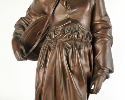 null Alexandre FALGUIERE (1831-1900).

Mignon.

Sculpture en bronze, signée et titrée.

H_48,5...