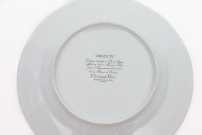 null LIMOGES for Christian DIOR. 

Part of a porcelain dinner service, "Dior icis"...