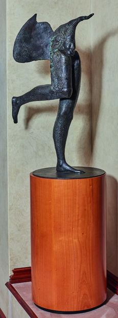 null 
*Marcello PIETRANTONI (1934).


Chiaro di Luna, 1992.




Sculpture en bronze,...
