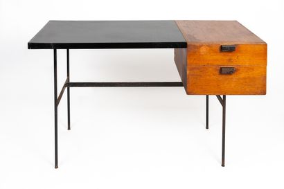 null Pierre PAULIN (1927-2009). 

Desk " CM141 ", the model created in 1953.

Rectangular...