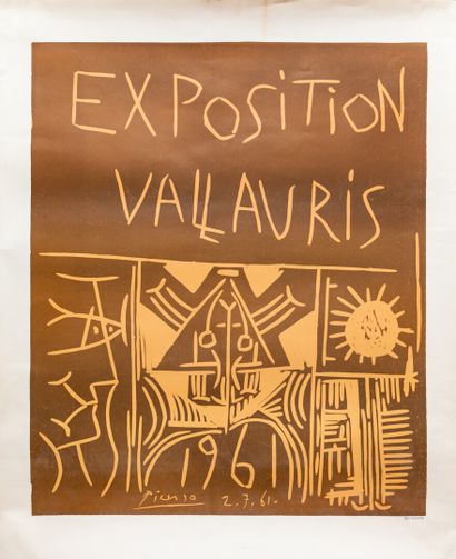 null Pablo PICASSO (1881-1973), after.

Vallauris Exhibition, 1961

Exhibition poster...