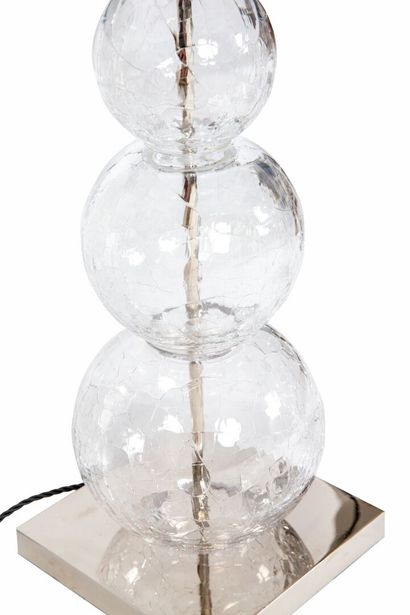 null PORTA ROMANA.

Suite de trois lampes, modèle "Large Pasteur Lamp", en verre...
