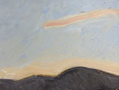 null Jean ARÈNE (1929-2020).

Le chemin rose, 2014.

Huile sur panneau, signée en...