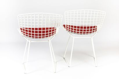 null Harry BERTOIA (1915-1978) pour KNOLL INTERNATIONAL.

Paire de chaises modèle...