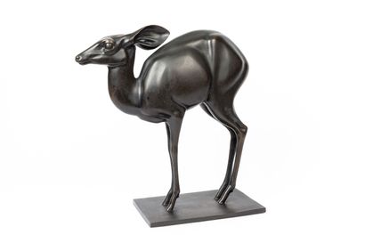 null Christa WINSLOE-HATVANY (1888-1944).

Antilope, vers 1925.

Sculpture en bronze...