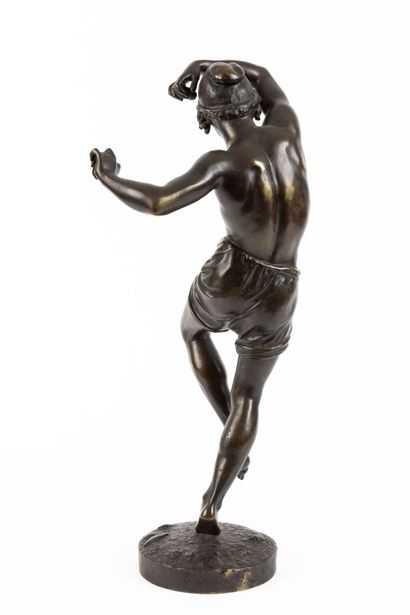 null Francisque Joseph DURET (1804-1865).

Neapolitan dancer.

Sculpture in bronze...