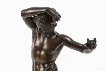 null Francisque Joseph DURET (1804-1865).

Neapolitan dancer.

Sculpture in bronze...