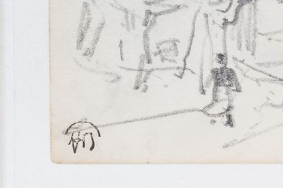 null Abel BERTRAM (1871-1954).

Meule de foin.

Huile sur panneau.

H_18,5 cm L_27...