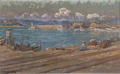 null Aristide ARMAND (XIXth-XXth century)

The Fort Carré, Antibes.

Oil on canvas,...