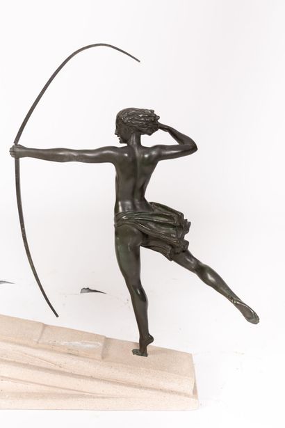 null Max LE VERRIER (1891-1973), attributed to.

Huntress and her prey.

Group in...