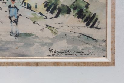 null Abel BERTRAM (1871-1954).

Haystack.

Oil on panel.

H_18,5 cm L_27 cm



We...