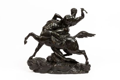 null Antoine Louis BARYE (1795-1875).

Thésée combattant le centaure Biénor.

Sculpture...