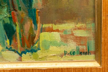null Paul COLLOMB (1921-2010).

Bouquet de muguet. 

Huile sur panneau, signé en...