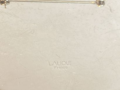 null LALIQUE France, d'après un modèle de Marie-Claude LALIQUE (1935-2003).

Broche...