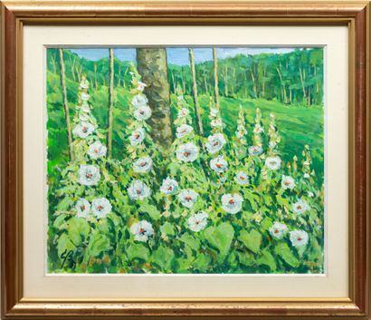 null Gérard BOUYAC (1930-2016).

Bindweed. 

Gouache on paper, signed lower left....