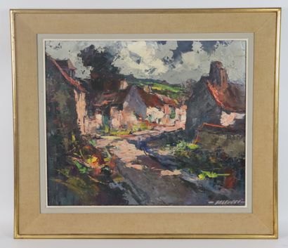 null FALCUCCI (XX century).

Alley.

Oil on canvas.

H_54 cm L_65 cm