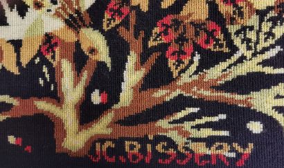 null Jean-Claude BISSERY (XXth century) and workshop Jean Laurent in AUBUSSON.

Tapestry...