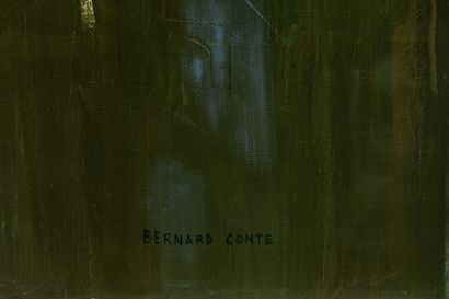 null Bernard CONTE (1931-1995). 

En Auvergne. 

Huile sur toile, signée en bas à...
