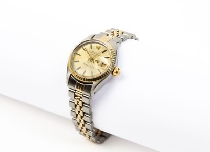 null ROLEX pour TIFFANY & Co.
Montre bracelet de dame modèle « Oyster Perpetual Date...