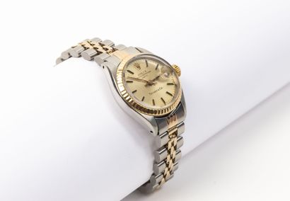 null ROLEX for TIFFANY & Co.
Ladies' wristwatch model "Oyster Perpetual Date", with...