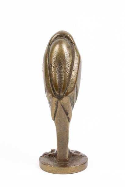null Charles ARTUS (1897-1978).
Marabout d'Afrique.
Bronze à patine brune, non signé.
H_15...