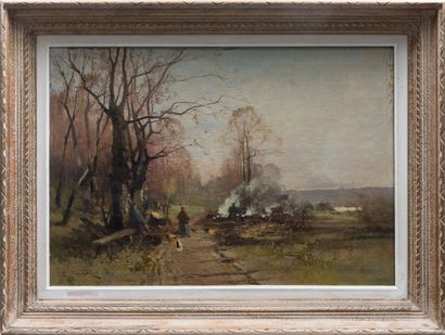 null Eugène GALIEN-LALOUE (1854-1941), under the pseudonym Galieny.
Landscape with...