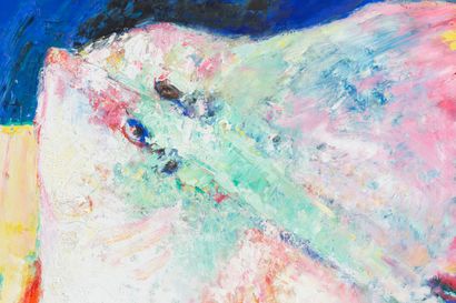 null Bernard LORJOU (1908-1986).
The Stingray.
Oil on canvas, signed upper left.
H_80,5...