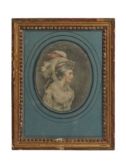 Attribué à John Hodges BENWELL (1764-1785).
Portrait...