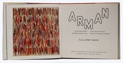  MARTIN (Henry) & ARMAN (ill.). 
ARMAN. 
Harry N. Abrams, New-York, 1973. 
Un volume... Gazette Drouot