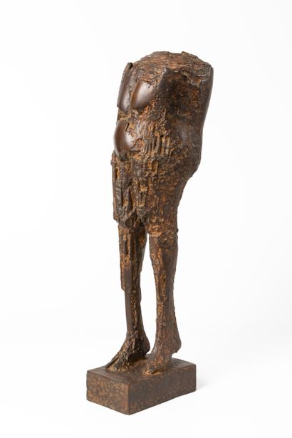  CESAR (César BALDACCINI dit, 1921-1998). 
Nu de la Belle de Mai.
Sculpture en bronze... Gazette Drouot