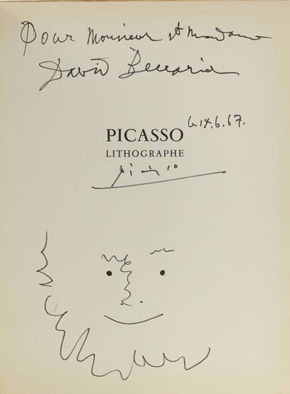  MOURLOT (Fernand) & PICASSO (Pablo, ill.),
Picasso Lithographe. Tome IV. 1956-1963.... Gazette Drouot