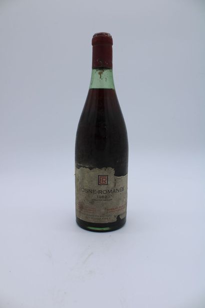 null Vosne-Romanée 1962, Domaine René Engel, niveau 3.2 cm, étiquette partielle,...