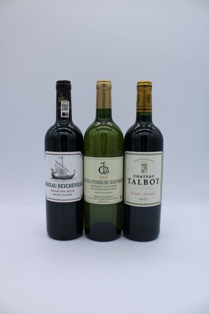 null Assortiment de bordeaux

Château Beychevelle 2015 , 5 bouteilles

Château Talbot...
