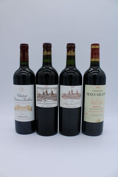 null Assortiment de bordeaux

Château Maucaillou 2014, 4 bouteilles

Les Pagodes...
