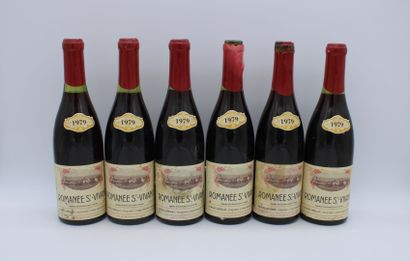null Romanée Saint-Vivant Charles Noellat 1979, 6 bouteilles