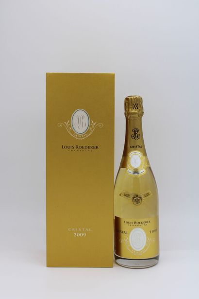 null Champagne Cristal 2009, Louis Roederer, une bouteille