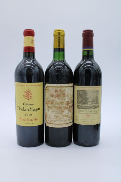 null Assortiment de Bordeaux

Château Phelan Ségur 2002

Grand vin de Léoville, 1989...