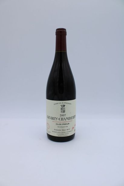 null Gevrey-Chambertin Clos Prieur Domaine Marc Roy 2007, 12 bouteilles