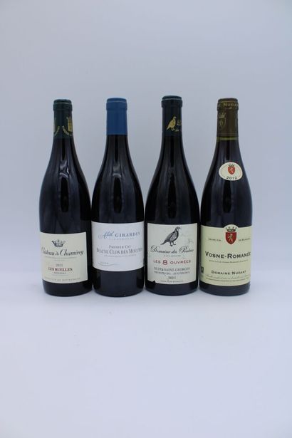 null Assortiment de bourgognes

Vosne Romanée Domaine Nudant 2012, 6 bouteilles

Nuits-Saint-Georges...