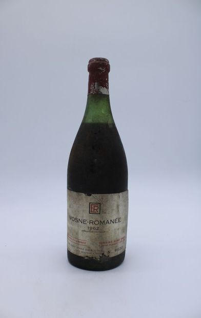 null Vosne-Romanée 1962, Domaine René Engel, niveau 4.8 cm , étiquette tachée