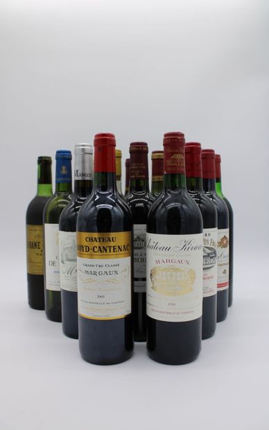 null Assortiment de vins français

-Château Mangot, Saint-Emilion Grand cru 2010,...