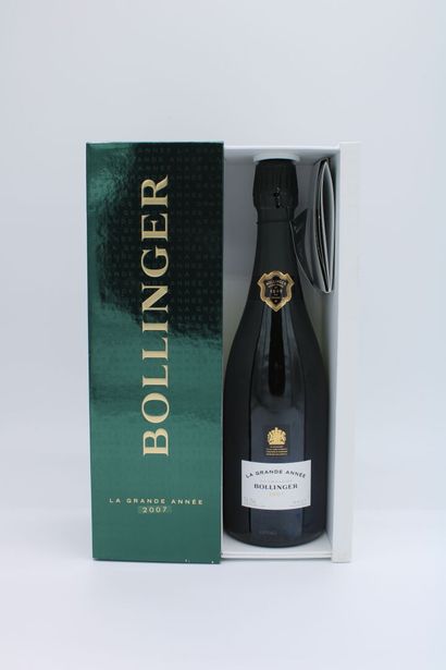 null Champagne Bollinger la Grande année 2007, une bouteille