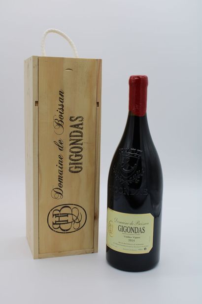 null * Gigondas "Vieilles Vignes" domaine de Boissan 2013, 9 magnums en caisse en...