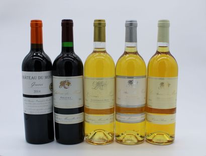 null Château du Mont

Graves manual harvest 2003, 11 bottles

Graves 2014, 4 bottles...