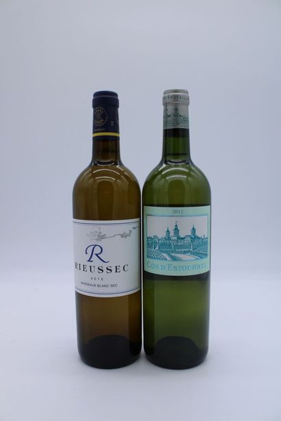 null Cos d'estournel blanc 2012, 5 bouteilles

Rieussec 2015, bordeaux blanc, 2 ...