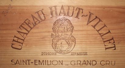  * Château Haut-Villet, grand cru Saint-Emilion 2002, 72 bouteilles en caisse en...