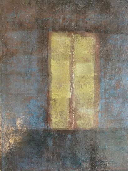 Robert DROULERS (1920-1994), Blue Window,...